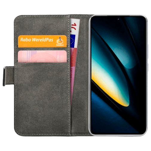 Mobilize Mobilize PU-lederen Book Case voor Xiaomi Poco F6 Pro - Zwart