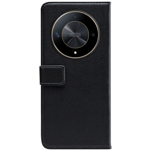 Mobilize Mobilize Classic Gelly Wallet Book Case voor Honor Magic6 Lite 5G - Zwart