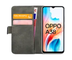 Mobilize Mobilize Classic Gelly Wallet Book Case voor OPPO A18 / A38 - Zwart