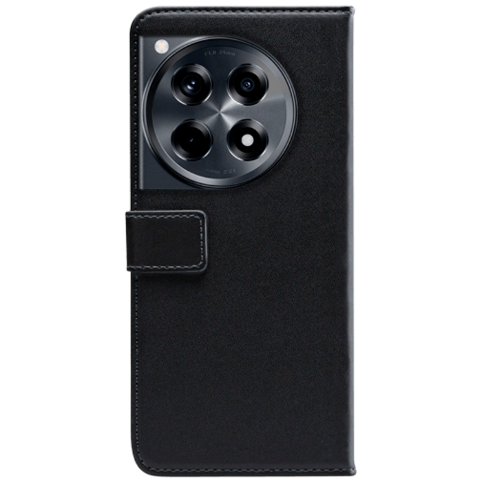 Mobilize Mobilize Classic Gelly Wallet Book Case voor OnePlus 12R - Zwart