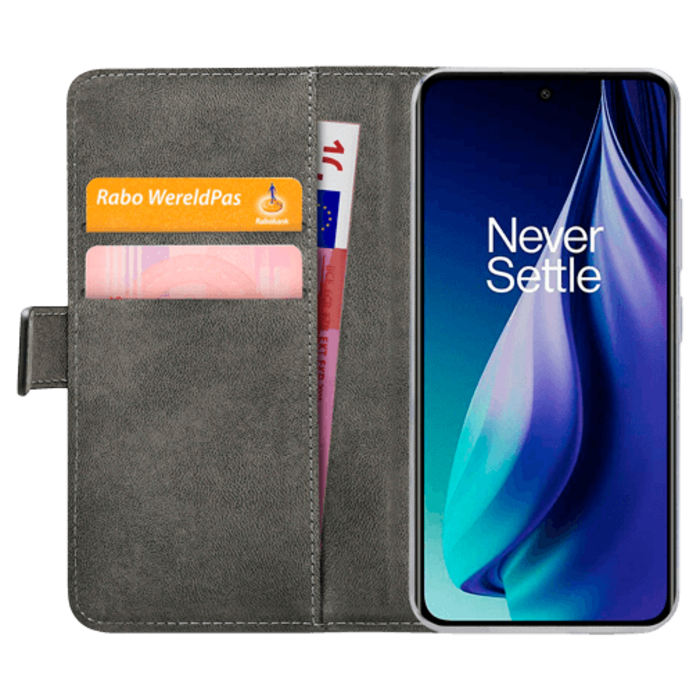 Mobilize Mobilize PU-lederen Book Case - OnePlus Nord N30 SE / OPPO A79 5G - Zwart