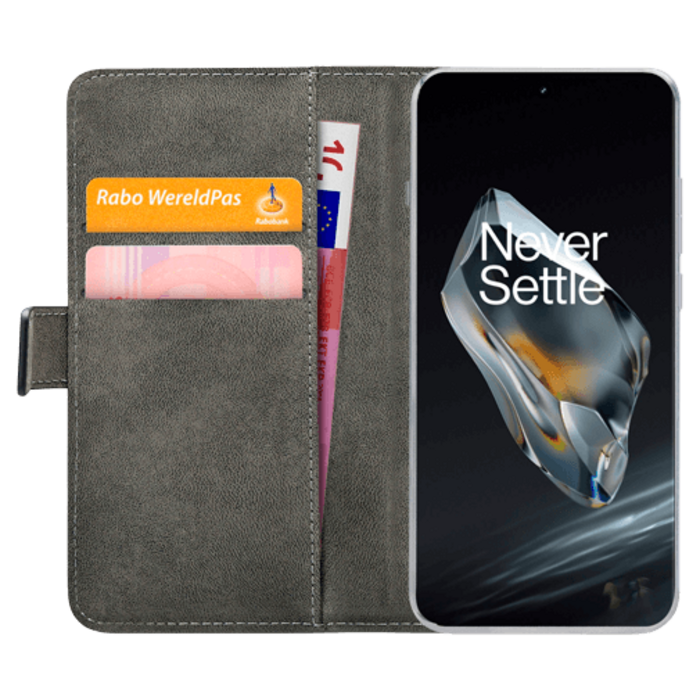 Mobilize Mobilize Classic Gelly Wallet Book Case OnePlus 12 - Zwart