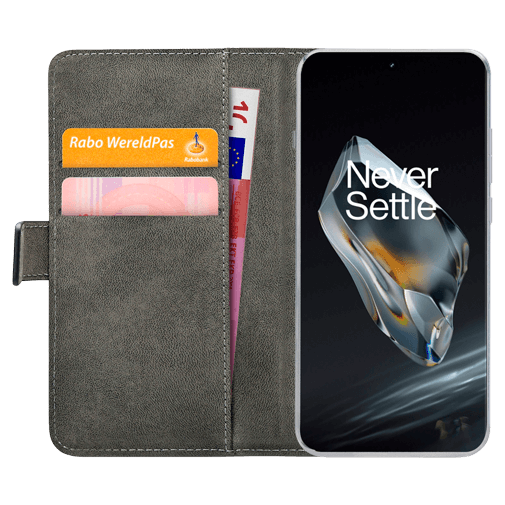 Mobilize Mobilize Classic Gelly Wallet Book Case OnePlus 12 - Zwart