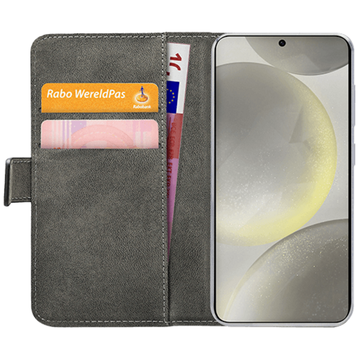 Mobilize Mobilize Classic Gelly Wallet Book Case voor Samsung Galaxy S24 5G / S25 5G - Zwart