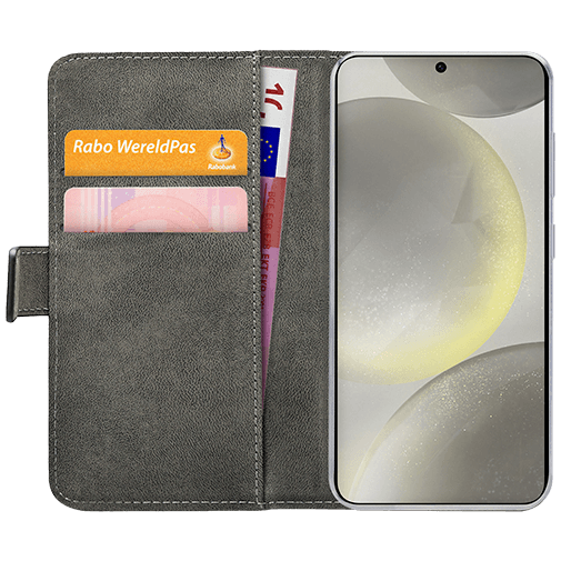 Mobilize Mobilize Classic Gelly Wallet Book Case Samsung Galaxy S24+ - Zwart