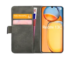 Mobilize Mobilize Classic Gelly Wallet Book Case voor Xiaomi Redmi 13C - Zwart