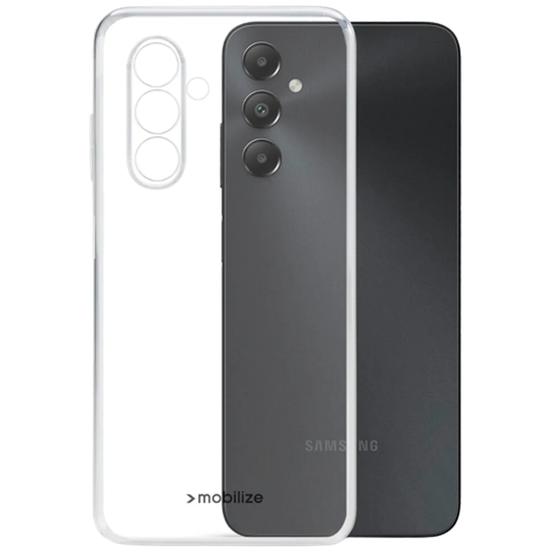 Mobilize Mobilize Gelly Case Transparante TPU Back Cover voor Samsung Galaxy A05s