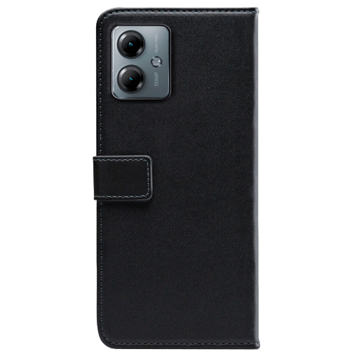 Mobilize Mobilize Classic Gelly Wallet Book Case Motorola Moto G14 - Zwart