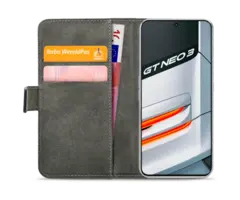 Mobilize Mobilize Classic Gelly Wallet Book Case voor Realme GT Neo3 - Zwart