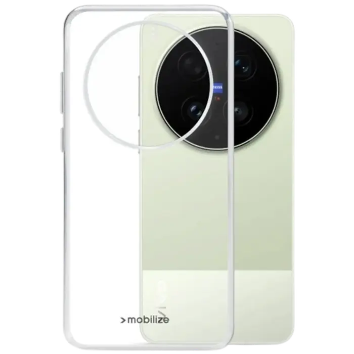 Mobilize Mobilize Transparante TPU Back Cover voor vivo X300 Ultra