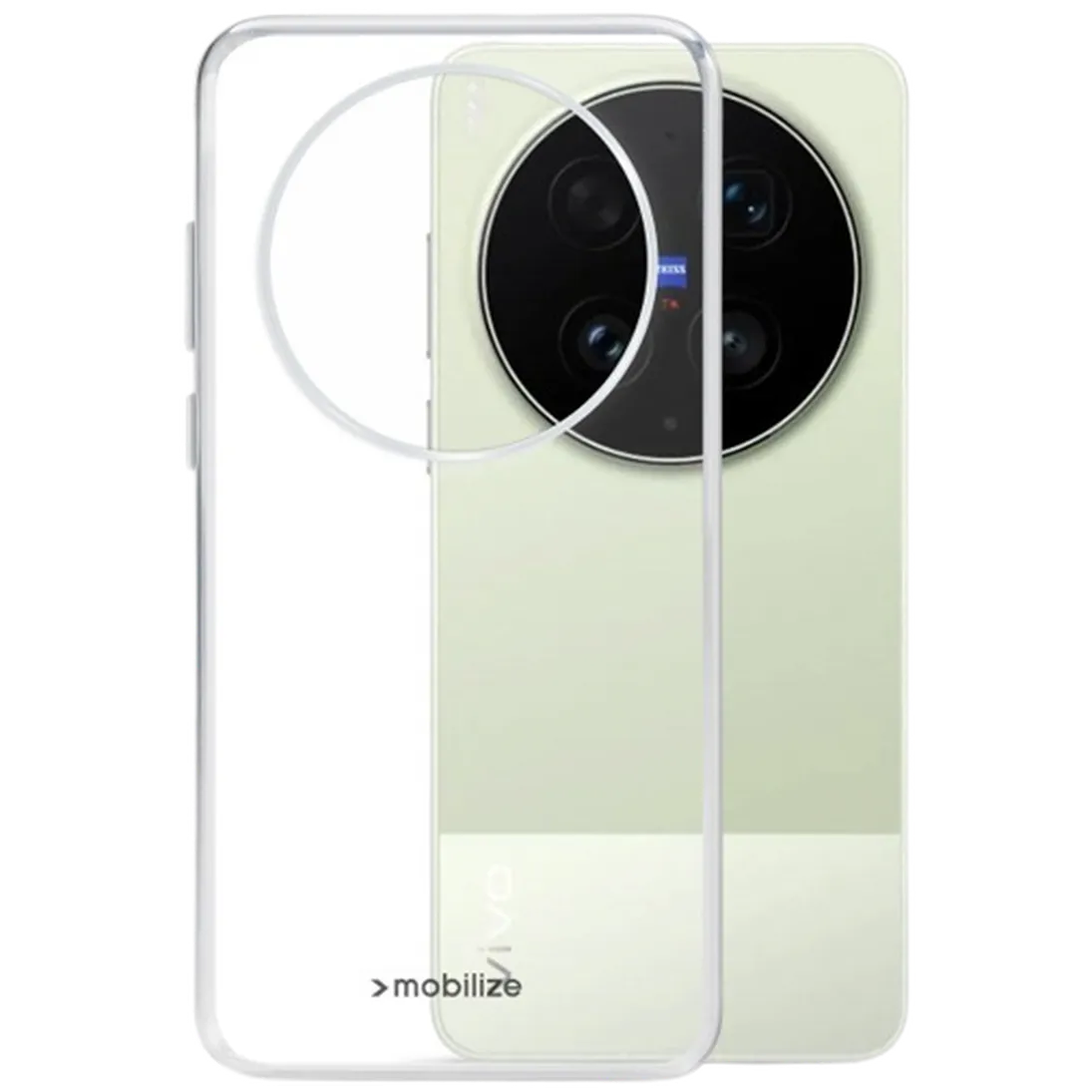 Mobilize Mobilize Transparante TPU Back Cover voor vivo X300 Ultra
