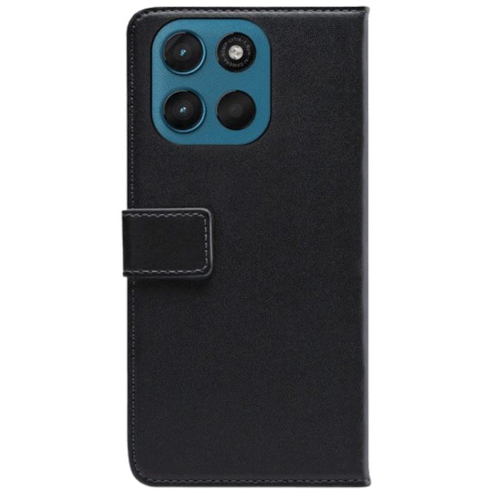 Mobilize Mobilize PU-Leren Book Case Motorola Moto G57 - Zwart