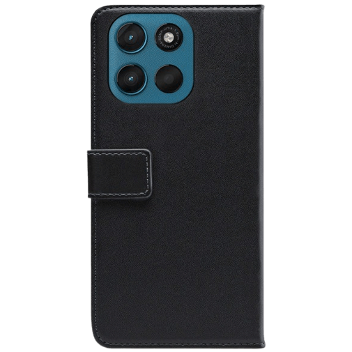 Mobilize Mobilize PU-Leren Book Case Motorola Moto G57 - Zwart