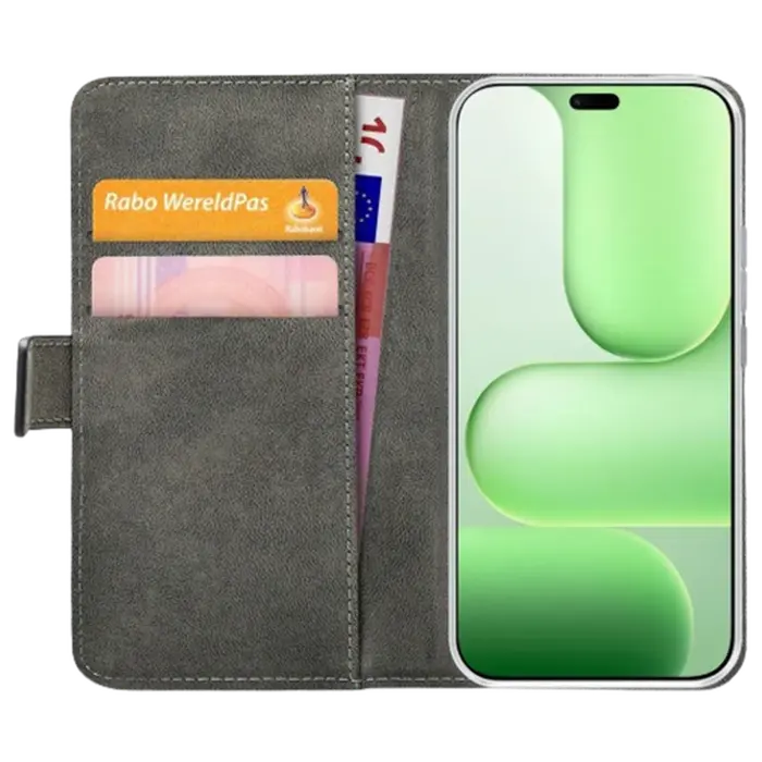 Mobilize Mobilize PU-Leren Book Case voor Honor 600 Lite - Zwart