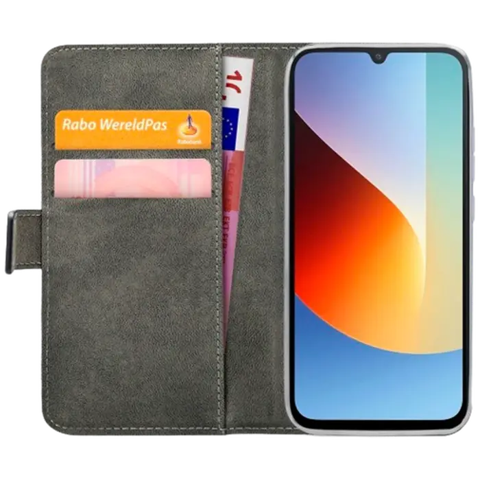 Mobilize Mobilize PU-Leren Book Case voor Xiaomi Redmi A7 Pro - Zwart