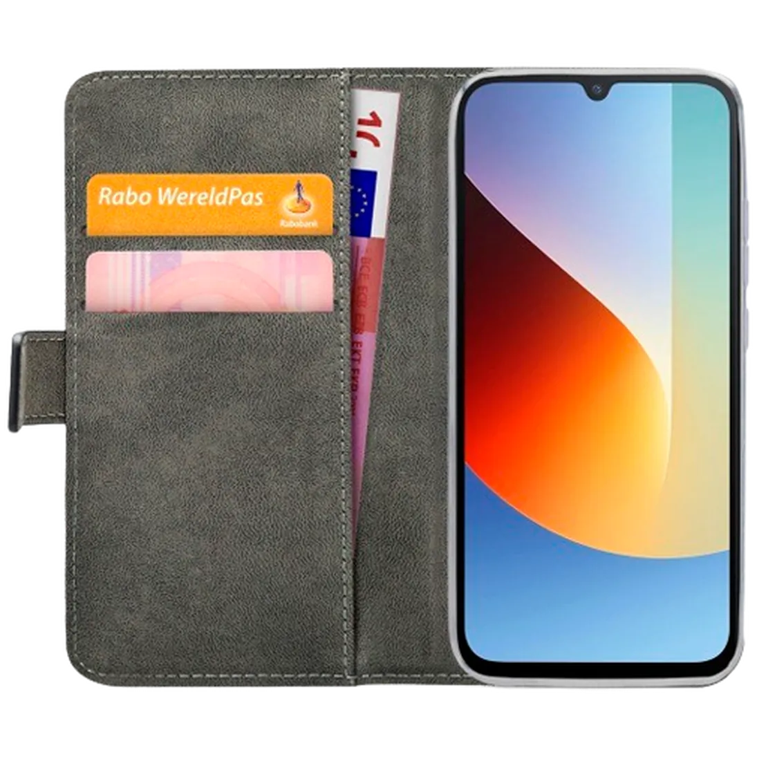 Mobilize Mobilize PU-Leren Book Case voor Xiaomi Redmi A7 Pro - Zwart