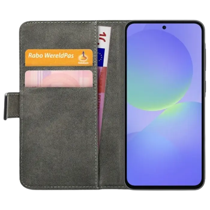 Mobilize Mobilize Classic Gelly Wallet Book Case Samsung Galaxy A57 5G - Zwart