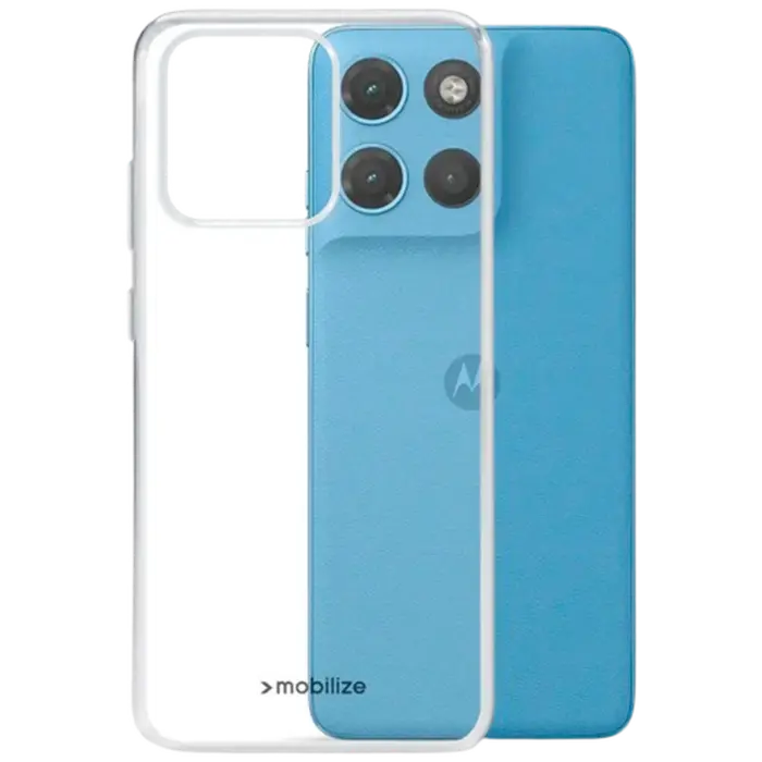 Mobilize Mobilize Transparante TPU Back Cover voor Motorola Moto G17 / G17 Power