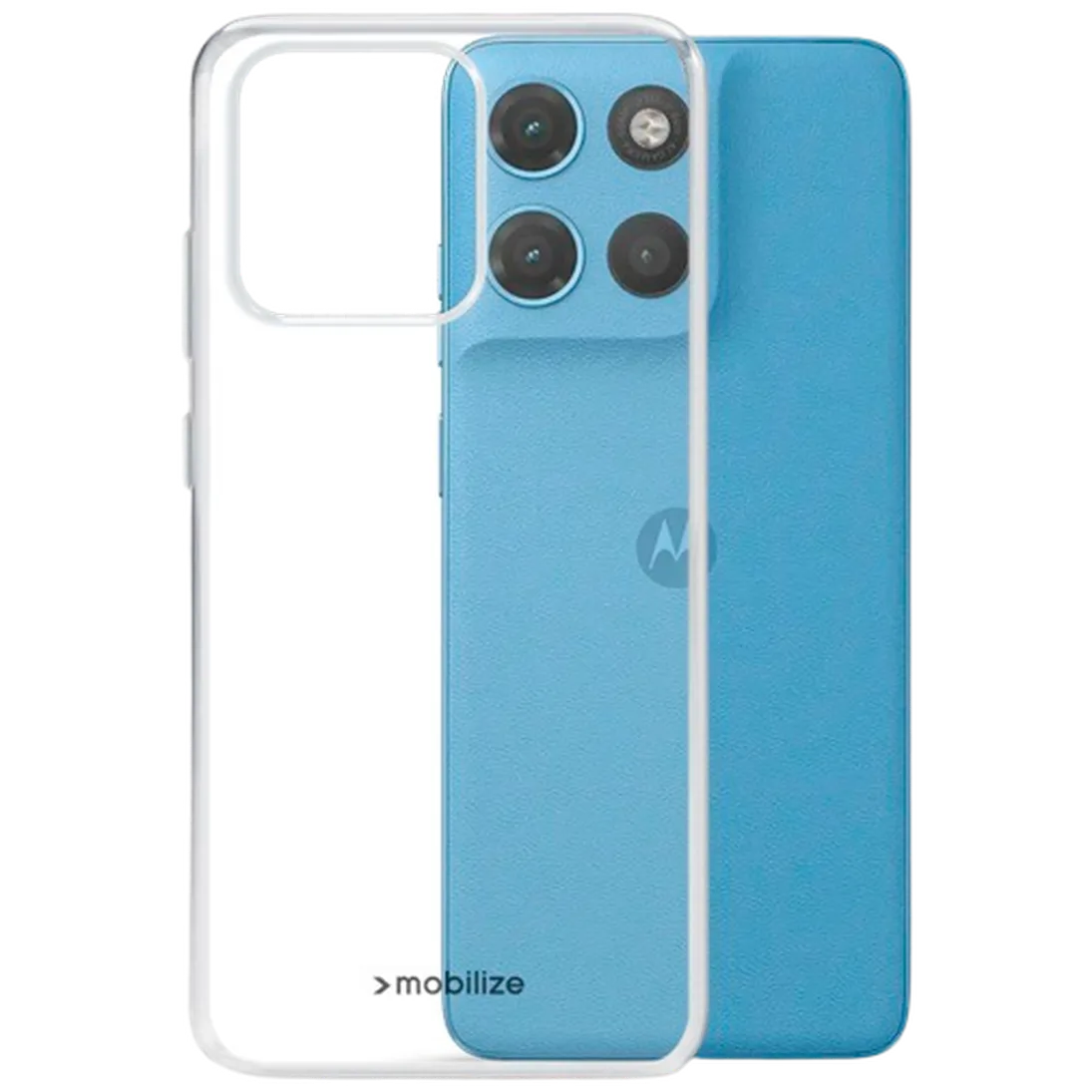 Mobilize Mobilize Transparante TPU Back Cover voor Motorola Moto G17 / G17 Power