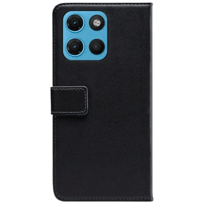 Mobilize Mobilize Classic Gelly Wallet Book Case Motorola Moto G17 / G17 Power - Zwart