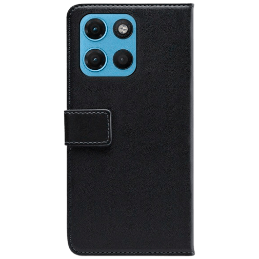 Mobilize Mobilize Classic Gelly Wallet Book Case Motorola Moto G17 / G17 Power - Zwart