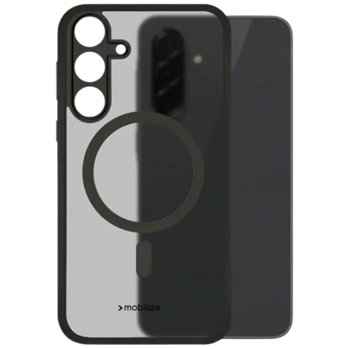 Mobilize Mobilize Hybrid Pro Magnetische Back Cover Samsung Galaxy A37 5G - Zwart