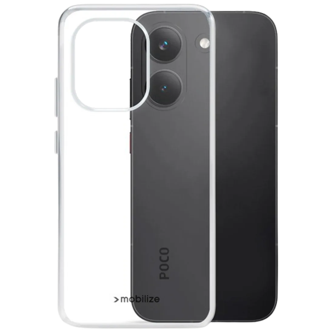 Mobilize Mobilize Transparante TPU Back Cover voor POCO X8 Pro