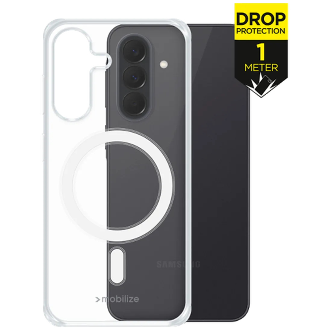 Mobilize Mobilize Transparante Magnetische Back Cover voor Samsung Galaxy A37 5G