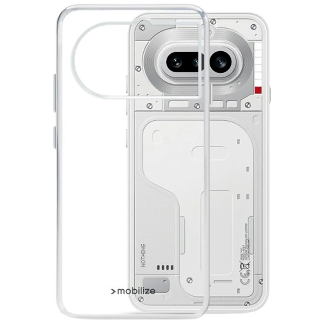 Mobilize Mobilize Transparante TPU Back Cover voor Nothing Phone (4a)