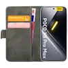 Mobilize Mobilize PU-Leren Book Case voor POCO X8 Pro Max - Zwart