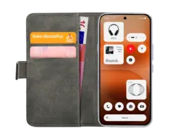 Mobilize Mobilize PU-Leren Book Case Zwart voor Nothing Phone (4a) Pro