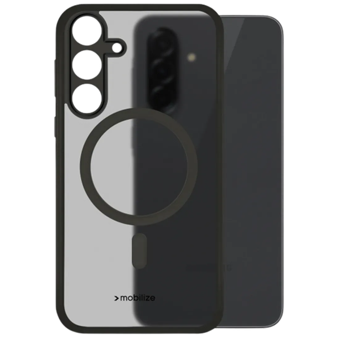 Mobilize Mobilize Hybrid Pro MagSafe Back Cover Samsung Galaxy A57 5G - Zwart