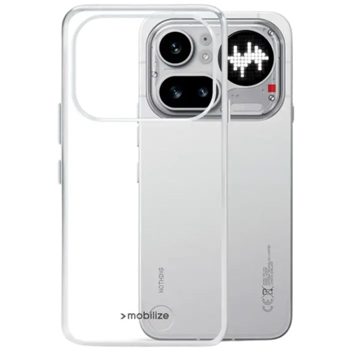Mobilize Mobilize TPU Back Cover Transparant voor Nothing Phone (4a) Pro
