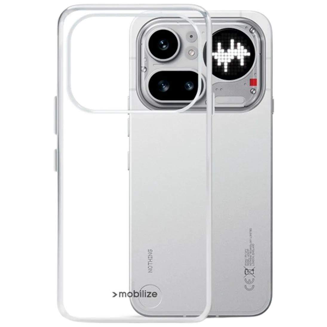 Mobilize Mobilize TPU Back Cover Transparant voor Nothing Phone (4a) Pro