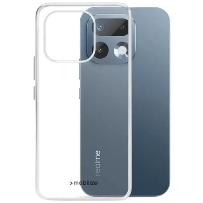 Mobilize Mobilize TPU Back Cover Transparant voor Realme 16 Pro 5G