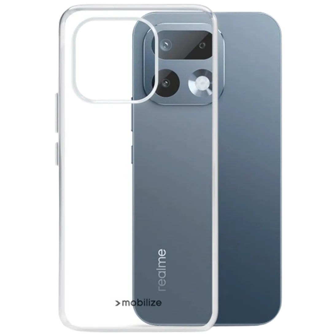 Mobilize Mobilize TPU Back Cover Transparant voor Realme 16 Pro 5G