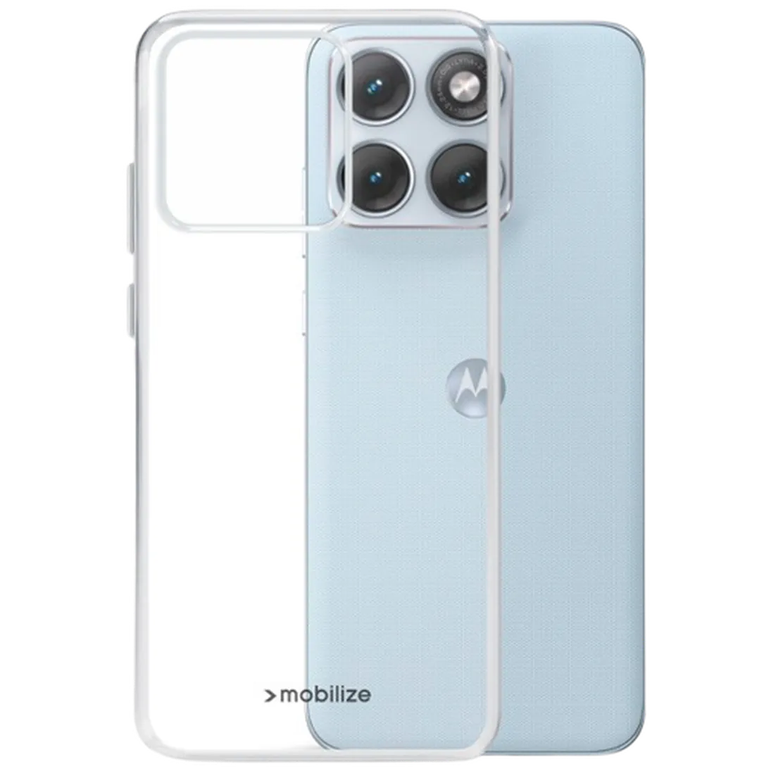 Mobilize Mobilize Transparante TPU Back Cover voor Motorola Edge 70 Fusion