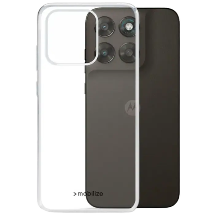 Mobilize Mobilize Transparante TPU Back Cover voor Motorola Moto G67 / G77