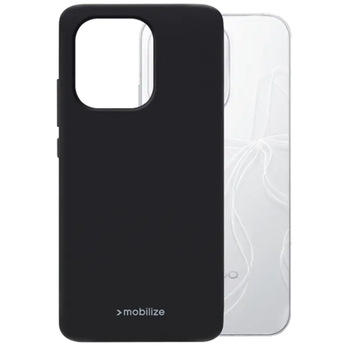Mobilize Mobilize Rubber Gelly Case TPU Back Cover OPPO Reno15 Pro 5G Mat Zwart