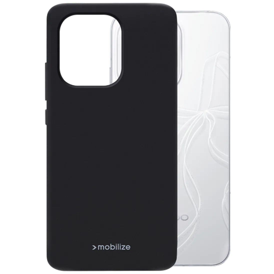 Mobilize Mobilize Rubber Gelly Case TPU Back Cover OPPO Reno15 Pro 5G Mat Zwart