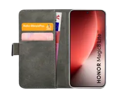Mobilize Mobilize PU-Leren Book Case Zwart voor Honor Magic8 Lite