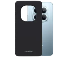 Mobilize Mobilize Rubber Gelly Case Xiaomi Redmi Note 15 Pro+ 5G - Matzwart