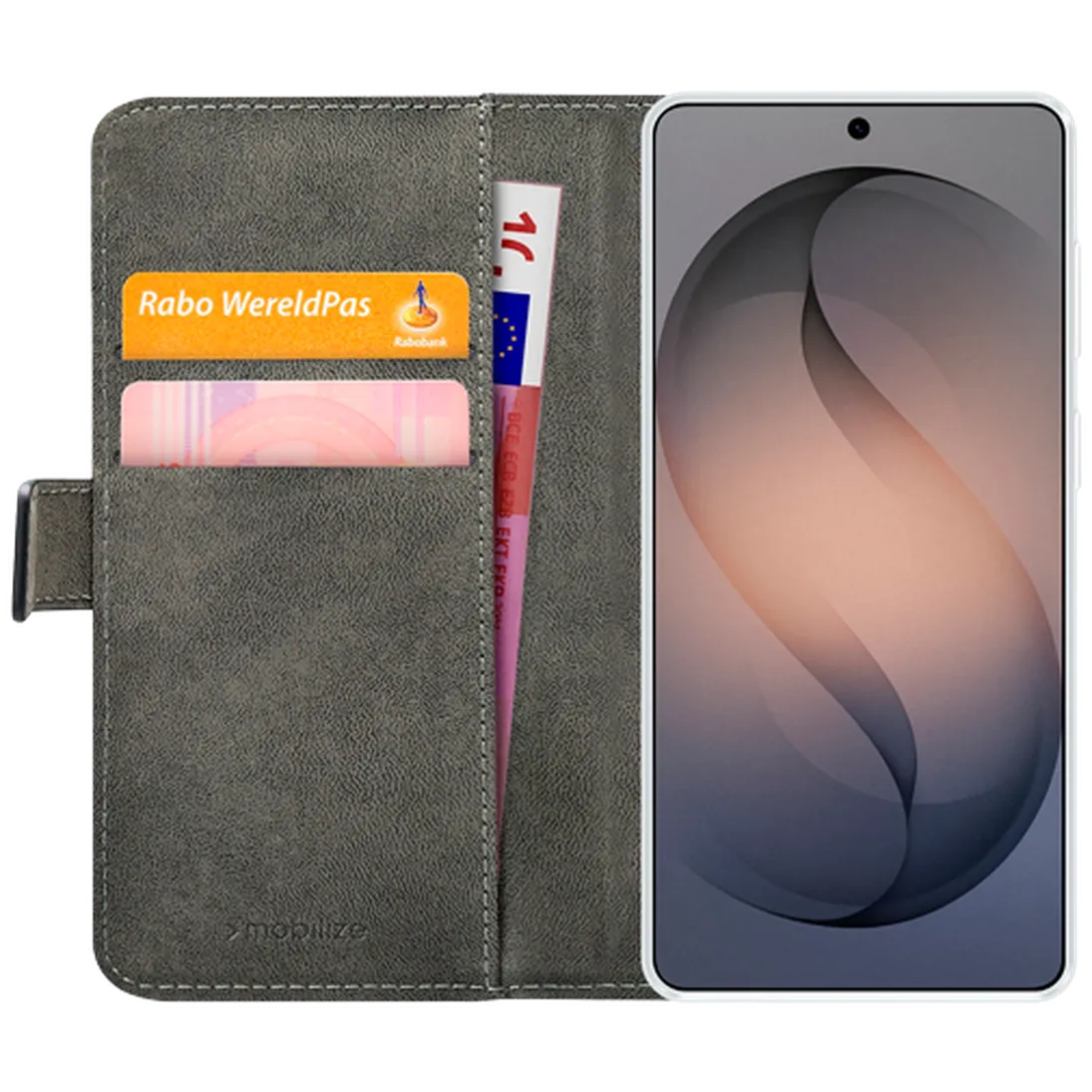 Mobilize Mobilize Classic Gelly Wallet Book Case Samsung Galaxy S26 Ultra 5G - Zwart