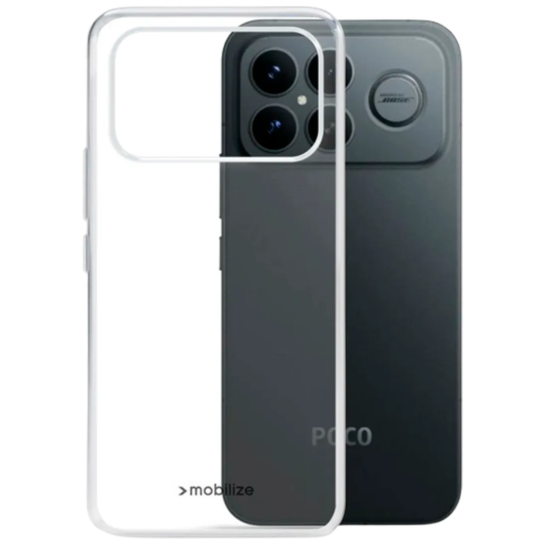 Mobilize Mobilize Transparante TPU Back Cover voor Xiaomi POCO F8 Ultra