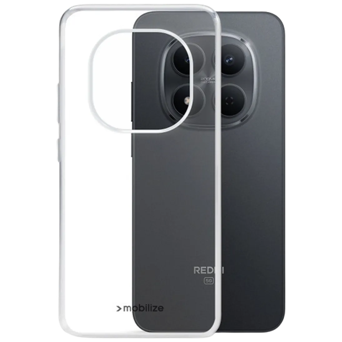 Mobilize Mobilize Transparante TPU Back Cover voor Xiaomi Redmi Note 15 Pro