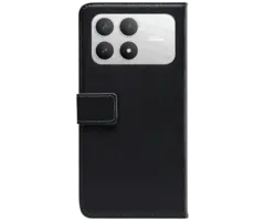 Mobilize Mobilize PU-Leren Book Case voor Xiaomi POCO F8 Pro - Zwart