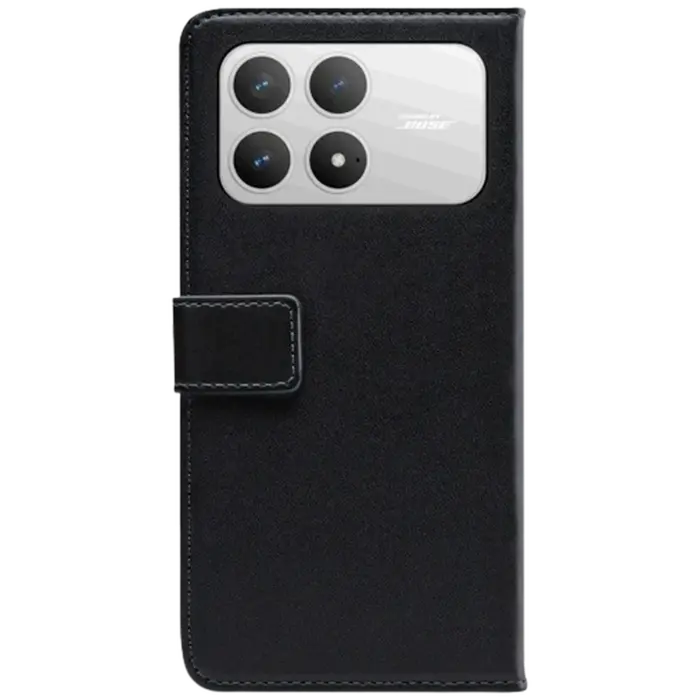 Mobilize Mobilize PU-Leren Book Case voor Xiaomi POCO F8 Pro - Zwart