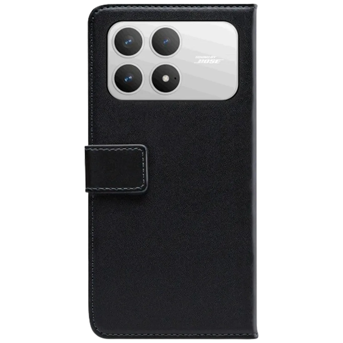Mobilize Mobilize PU-Leren Book Case voor Xiaomi POCO F8 Pro - Zwart