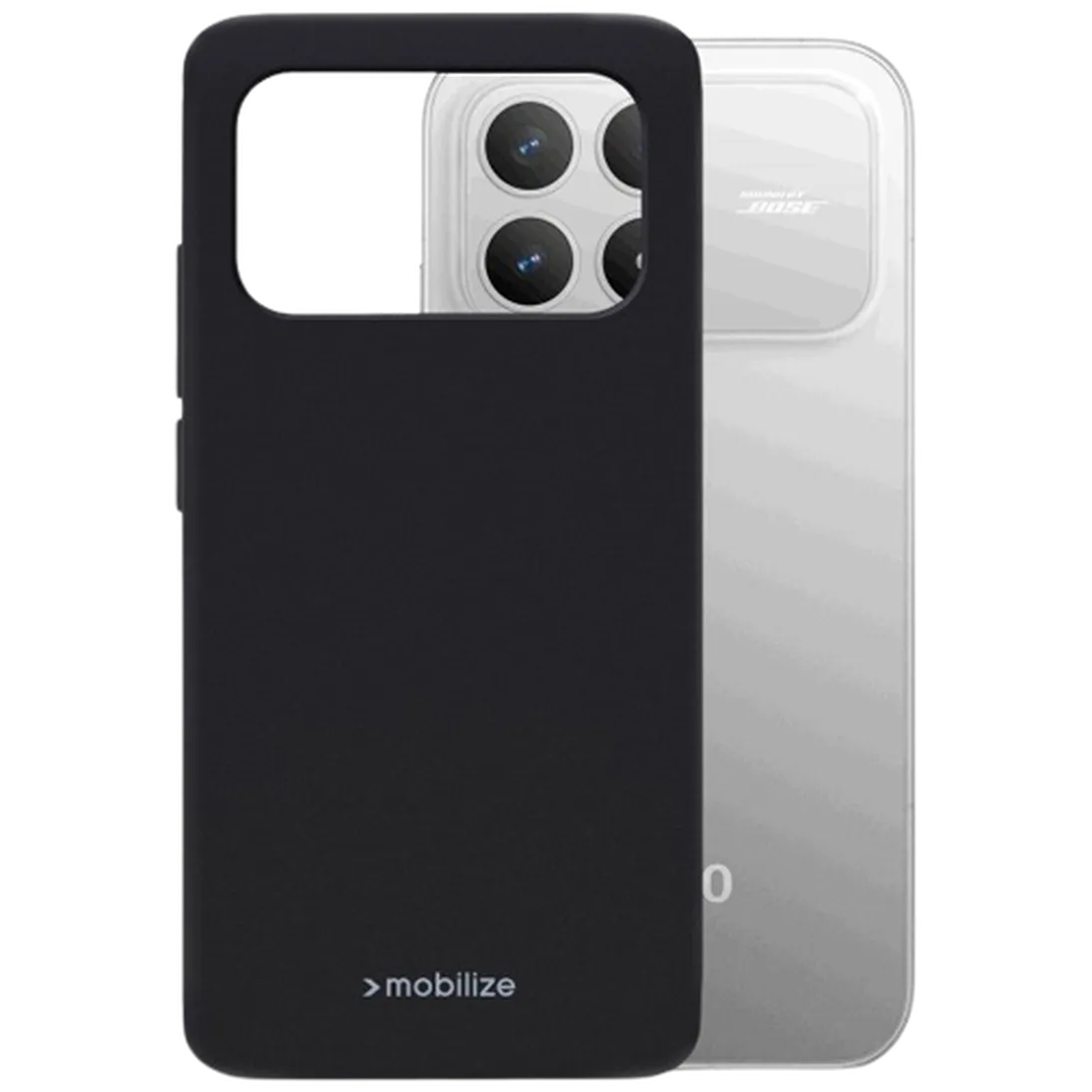 Mobilize Mobilize TPU Back Cover voor POCO F8 Pro - Zwart