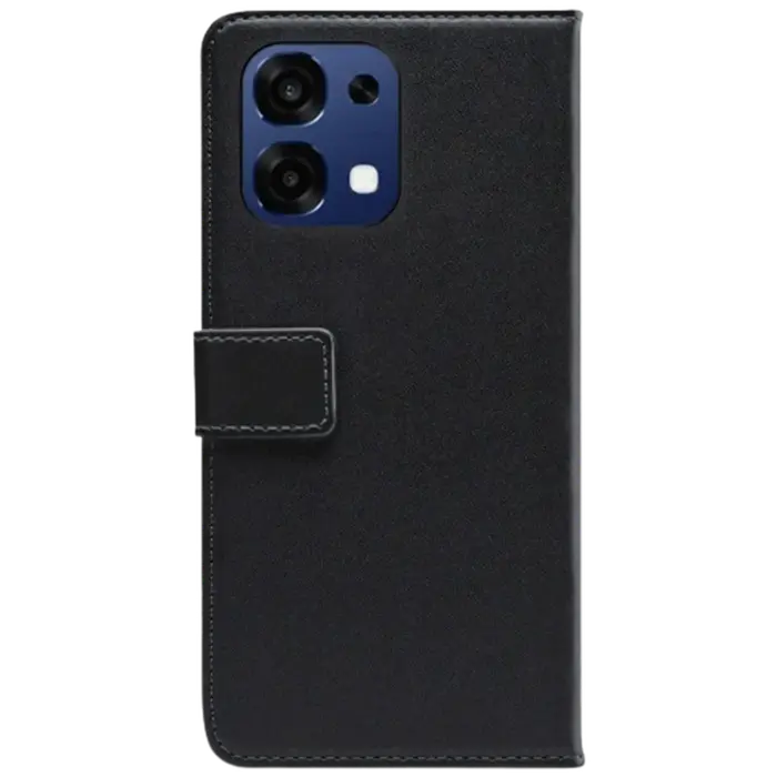 Mobilize Mobilize PU-Leren Bookcase Zwart voor OPPO A5x